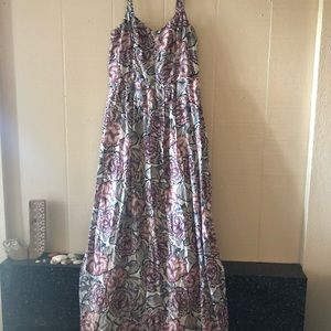 Floral maxi dress